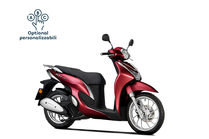 HONDA SH 125 CBS MODE con parabrezza
