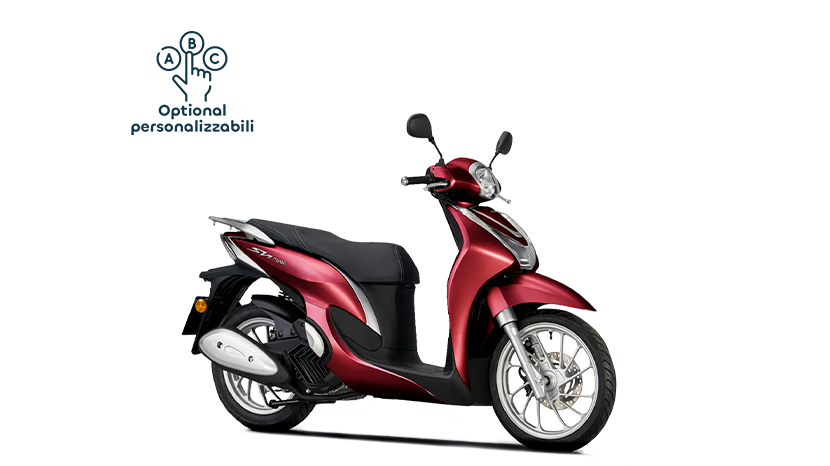 HONDA SH 125 CBS MODE con parabrezza